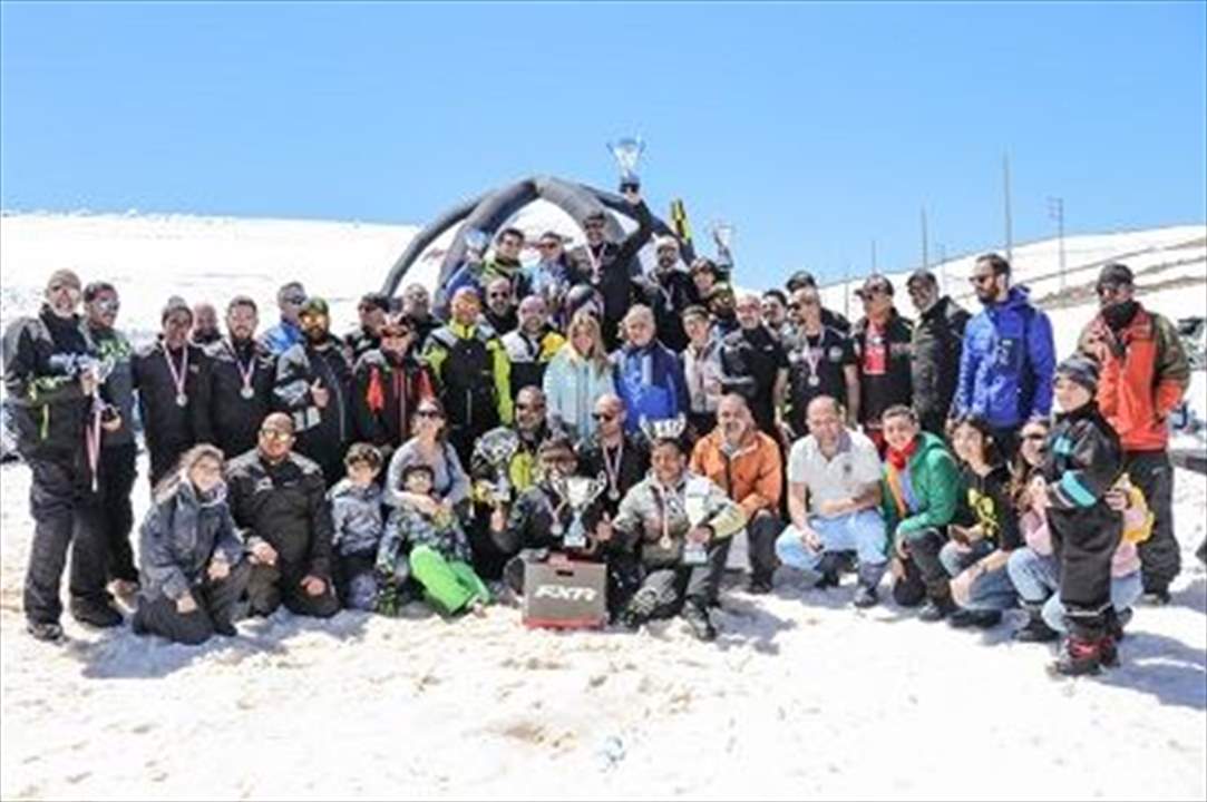 باكورة أنشطـة لجنة الـدراجات النارية الثلجية في كفرذبيان برعاية كلاّس