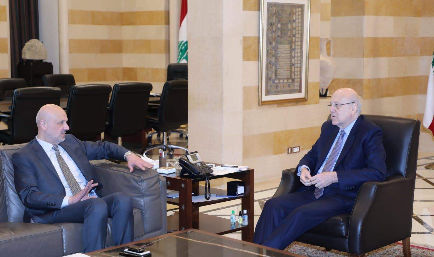 ميقاتي يتابع مع مولوي التحضيرات للانتخابات ويبحث مع زوار السرايا آخر الاوضاع