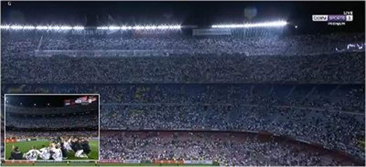 فيديو - فضيحة كبيرة: الالاف من جمهور برشلونة باع فريقه للالمان لأجل المال !!