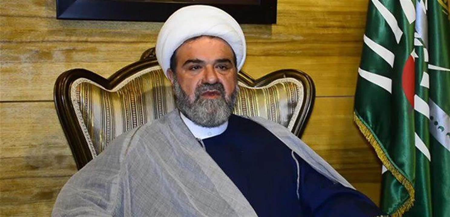 الشيخ حسن عبدالله: لأهمية تضافر كل الجهود من أجل وضع حل للفلتان الأمني الذي يعيشه البلد 