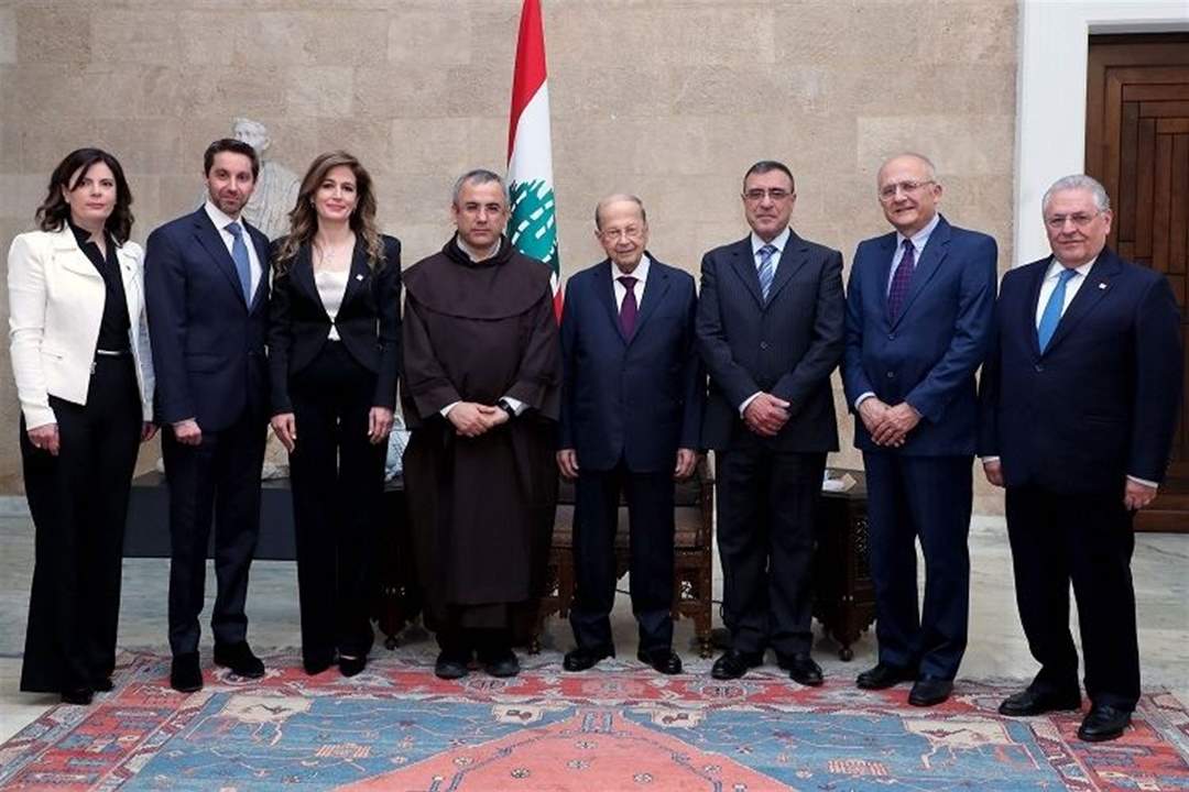 الرئيس عون تلقى دعوة للمشاركة في القداس الاحتفالي لاطلاق اليوبيل الذهبي لرابطة كاريتاس في ٢٦ حزيران المقبل