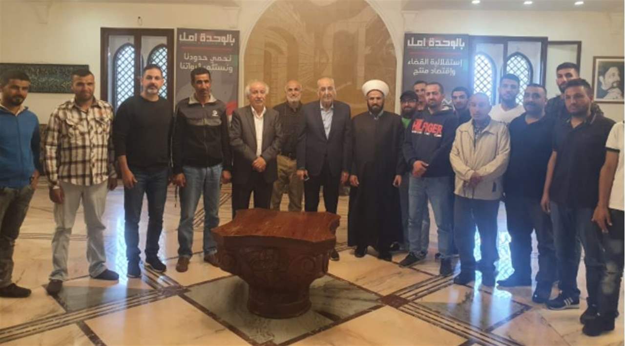 بري أمام وفد من عشيرة الكريدين العربية: مثيرو الفتن مشبوهون في إنتمائهم الوطني والديني 