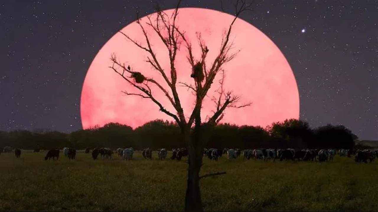 بالفيديو ـ الظهور الأول للقمر العملاق في عام 2022  .. ظاهرة فلكية بديعة !