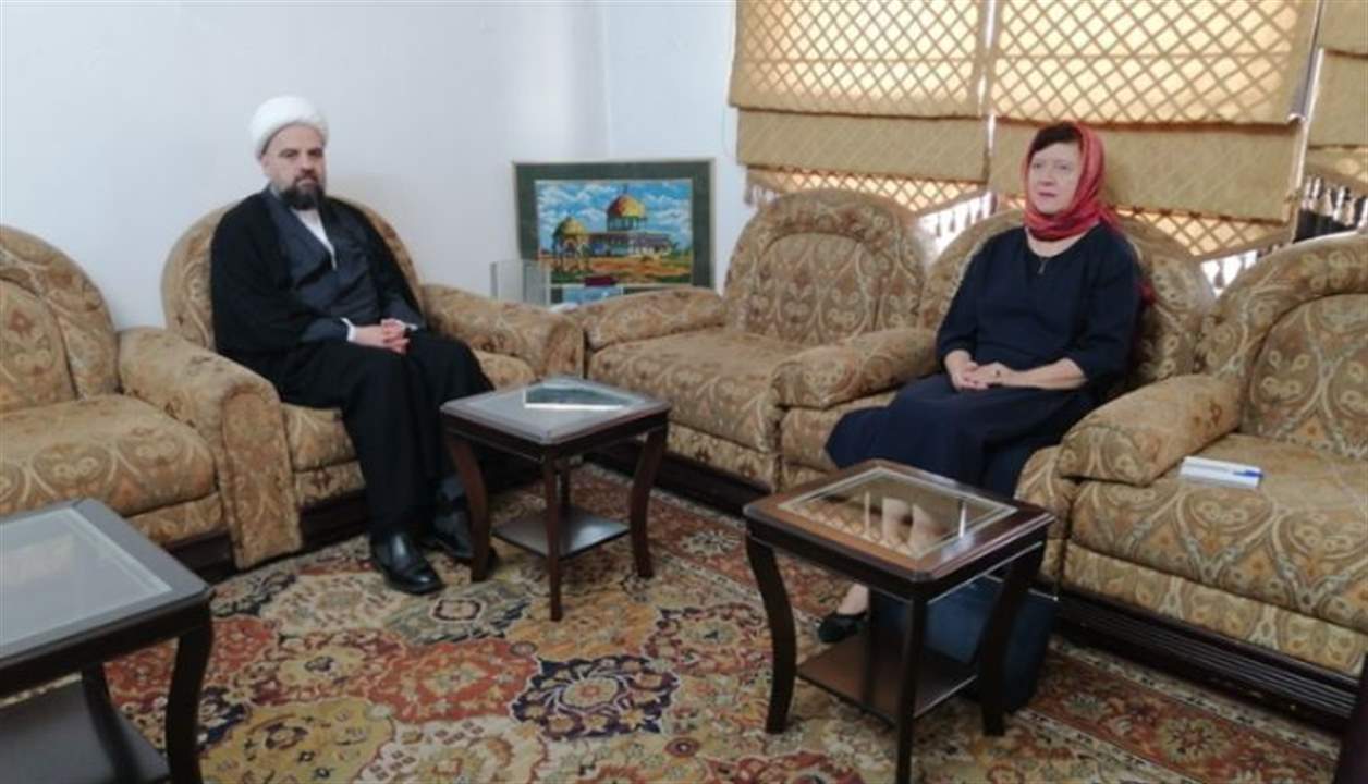 المفتي قبلان مستقبلاً فرونِتسكا: الرئيس نبيه بري ضرورة نيابية وطنية وميثاقية 