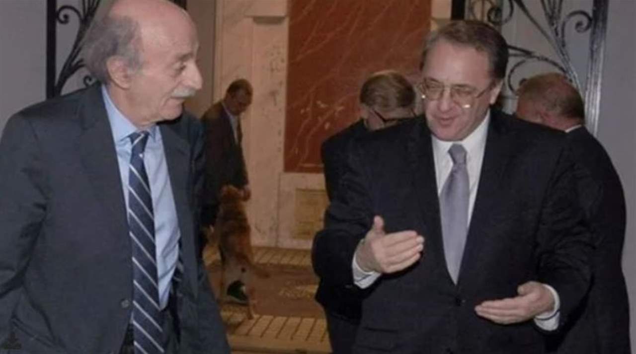 ميخائيل بوغدانوف يهنئ وليد جنبلاط بنتائج "الإشتراكي" في الانتخابات