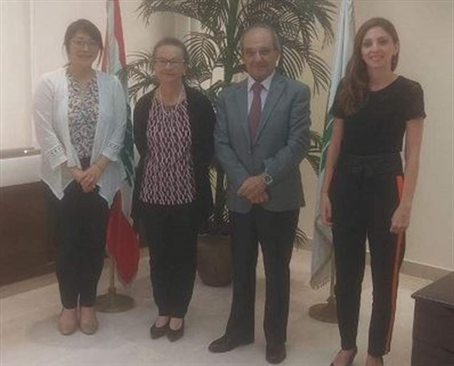 الوزير كلاّس استقبل وفد اليونسكو والبحث ركز على السياسة الشبابية