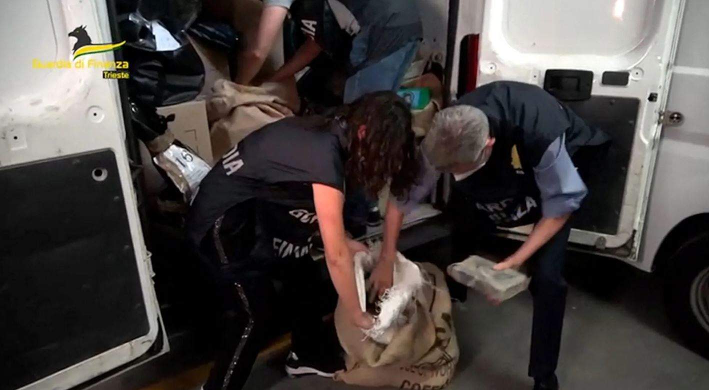 إحباط أكبر عملية تهريب مخدرات في أوروبا