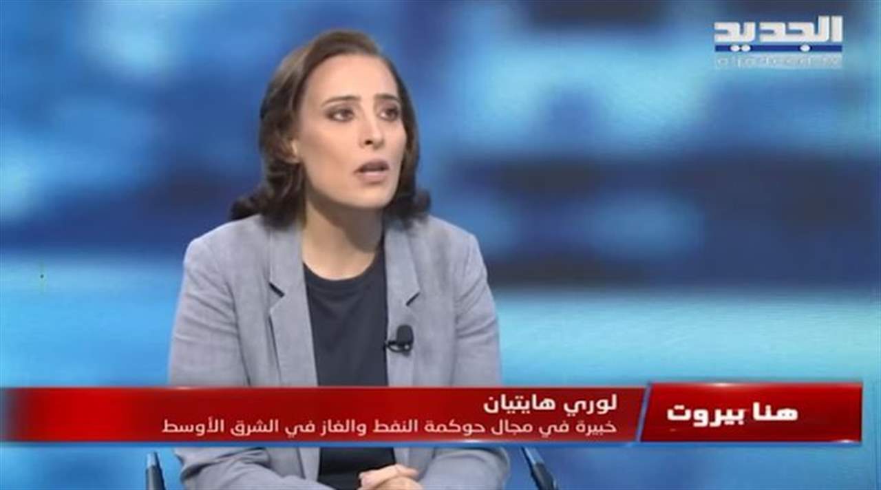 لوري هيتايان : يجب تعديل المرسوم 6433 لقلب المعادلة بملف ترسيم الحدود البحرية الجنوبية ولبنان بين خيارين خط هوف أو خط هوكشتاين