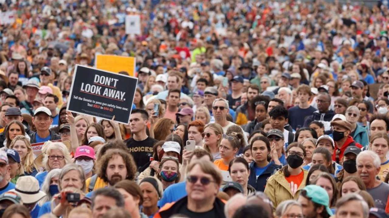 تظاهرات عارمة في واشنطن وعدة مدن احتجاجا على العنف المسلح