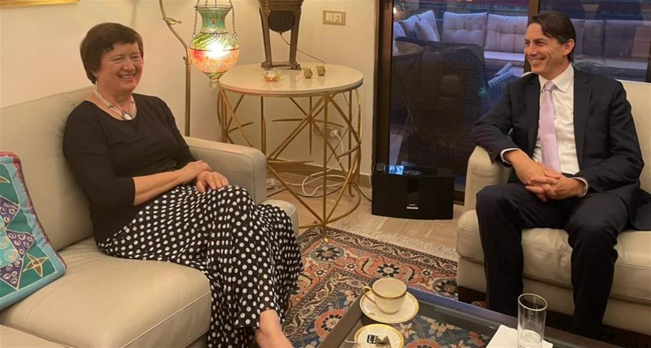 المنسقة الخاصة للأمم المتحدة في لبنان التقت هوكستين: ملتزمون بدعم ترسيم متفق عليه ومتبادل المنفعة للحدود البحرية بين لبنان وإسرائيل