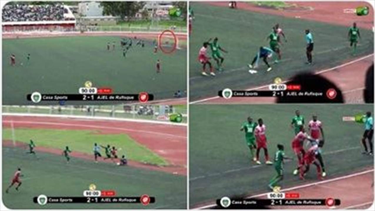 بالفيديو - سرق منشفة الحارس فتسبب بمطاردة وملاكمة جماعية !!