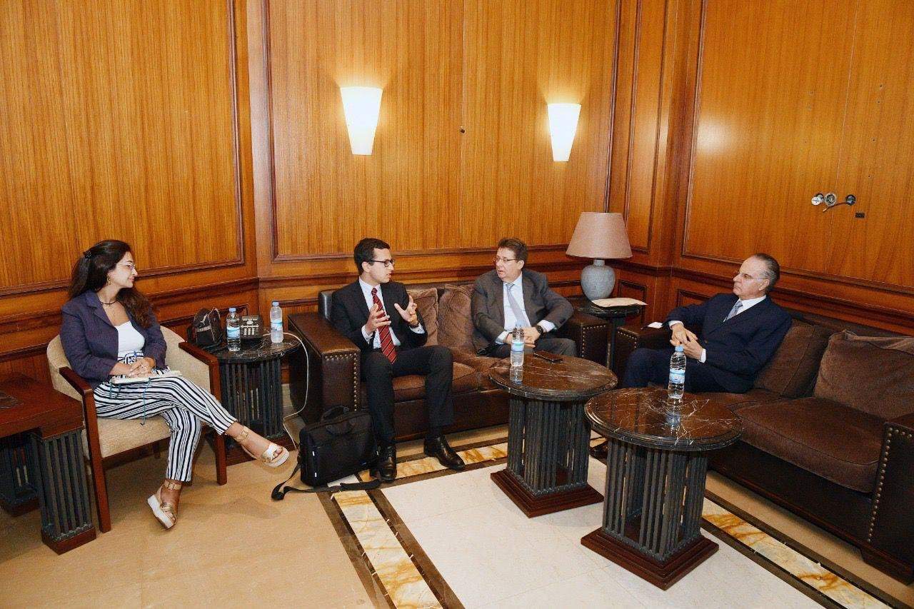 رئيسا المال والموازنة والادارة والعدل يلتقيان ممثل صندوق النقد وتأكيد حماية حقوق المودعين ووضع لبنان على طرق الانقاذ والتعافي 