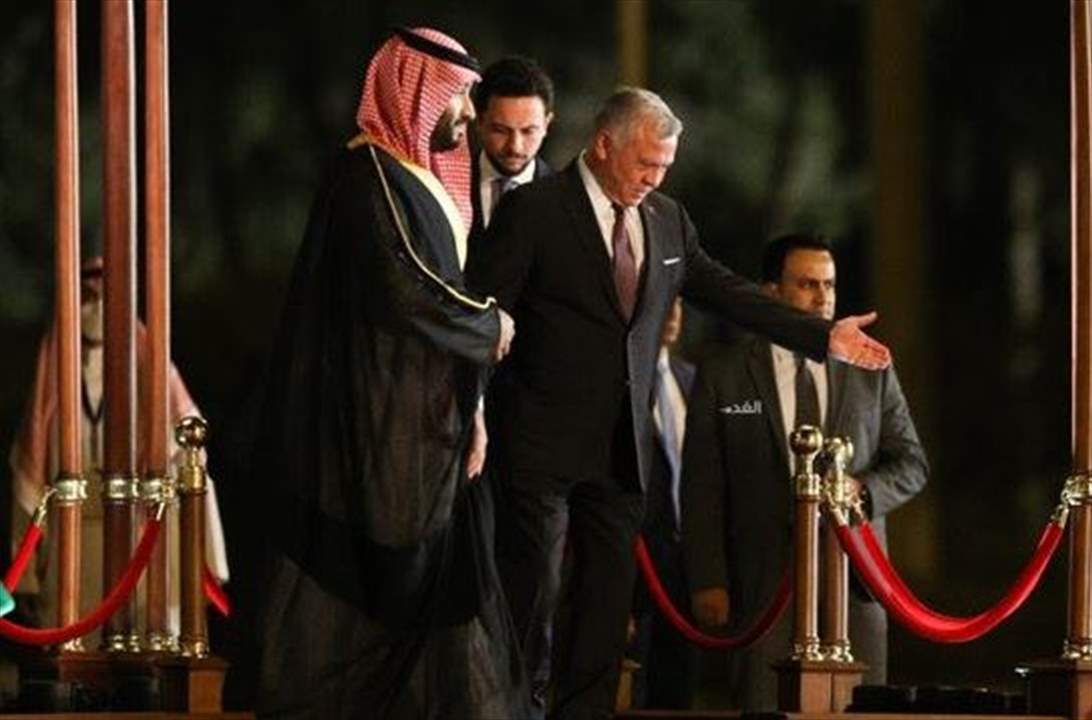 محمد بن سلمان يصل إلى الأردن في ثاني محطة له خلال جولته الخارجية