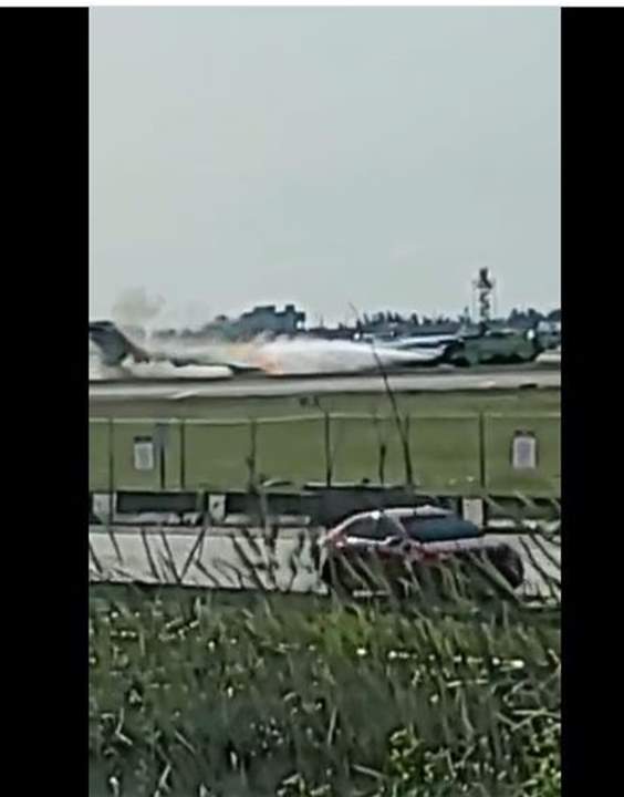  فيديو يرصد "حادثة مروعة" لطائرة على أرض ميامي