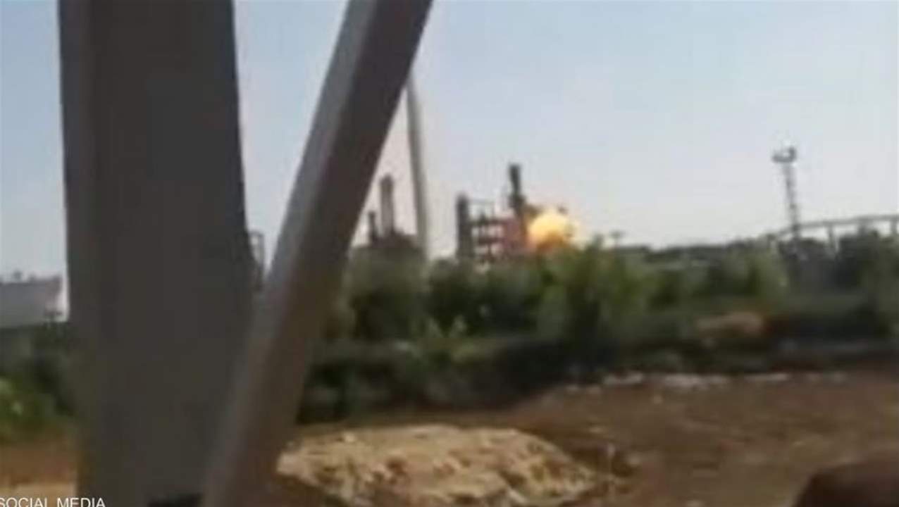فيديو يوثق الهجوم الأوكراني على مصفاة روسية