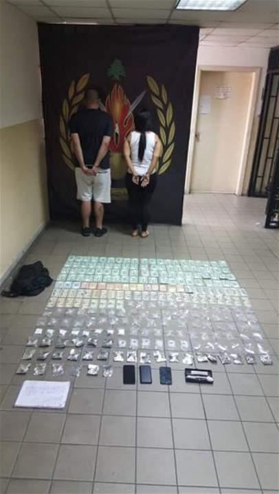 بالجرم المشهود... مروجا مخدّرات ينشطان في مناطق المتن وكسروان في قبضة "المعلومات"