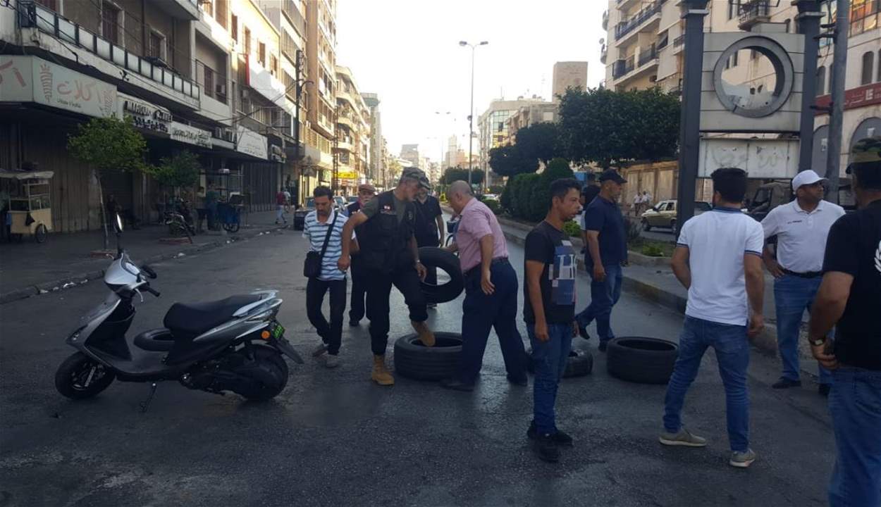احتجاجات في طرابلس رفضا للاوضاع المعيشية المترديه