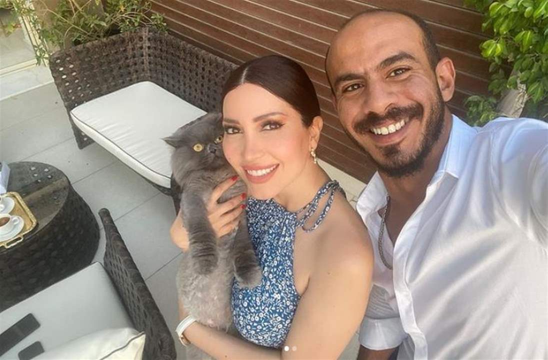 نسرين طافش تروّج لعمل زوجها شريف الشرقاوي: يستمد الطاقة من الله