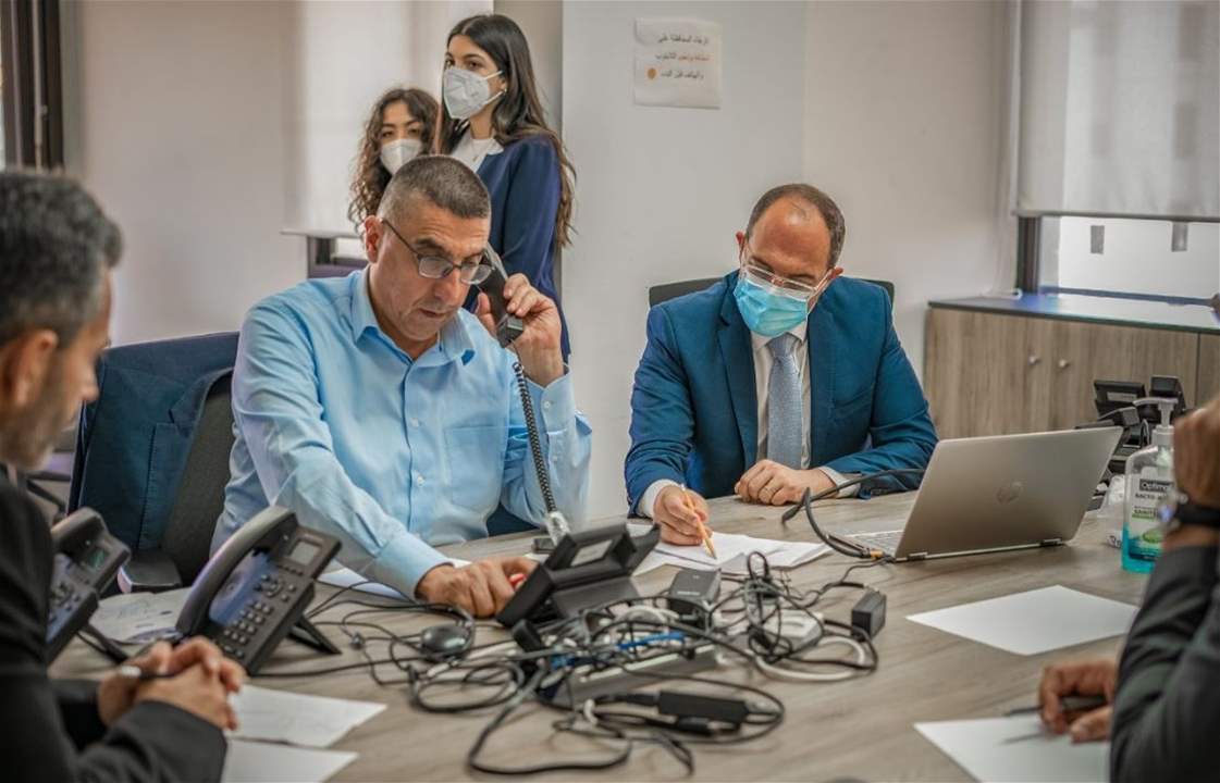 الحجار يزور التفتيش المركزي للإطمئنان على حسن تنفيذ "برنامج أمان"