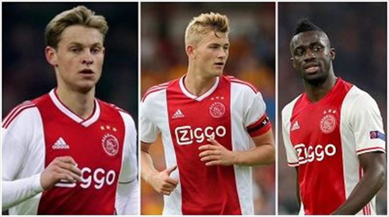 أياكس الأعلى دخلاً من بيع اللاعبين .. حصد 546 مليوناً في خمس سنوات