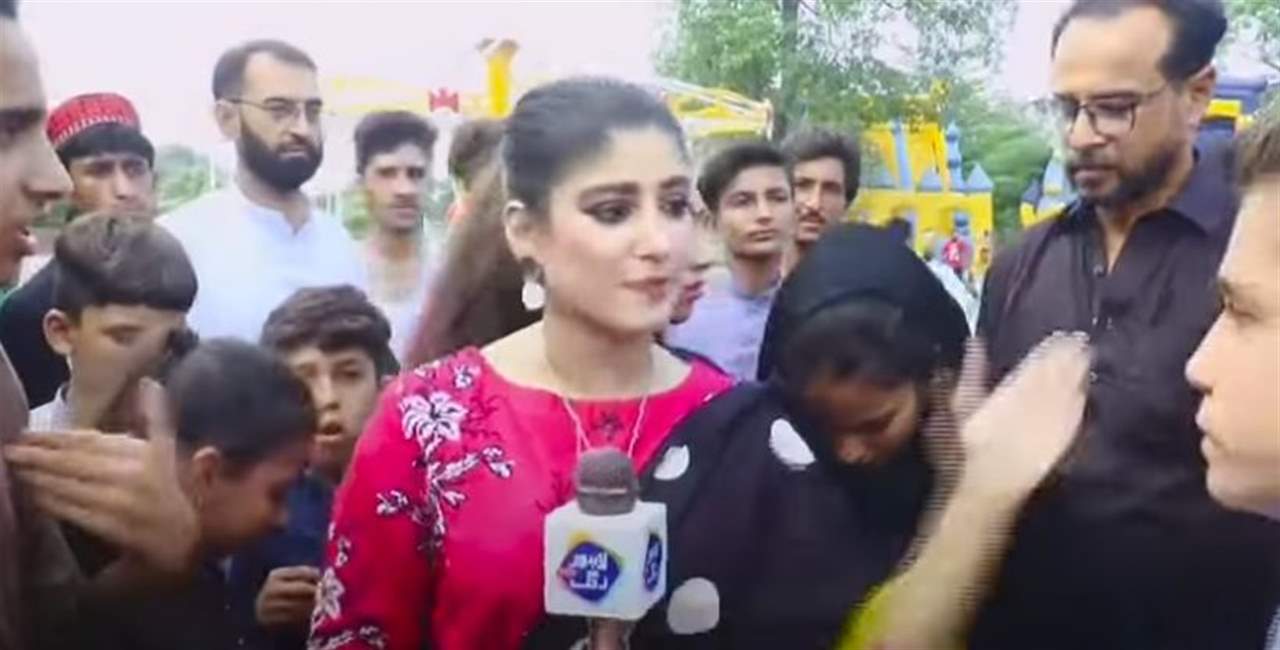   بالفيديو ـ مراسلة باكستانية تصفع شاباً على الهواء !