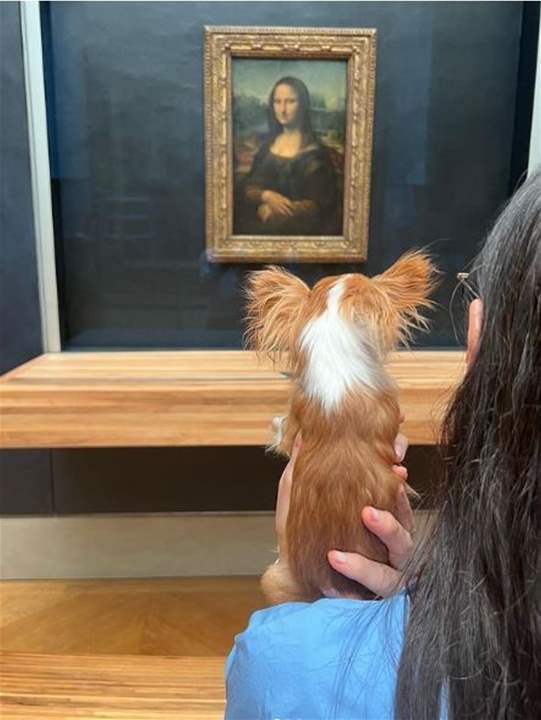 "أدخلت حيوان إلى متحف اللوفر في باريس".. فنانة أميركية تتباهى بفعلتها