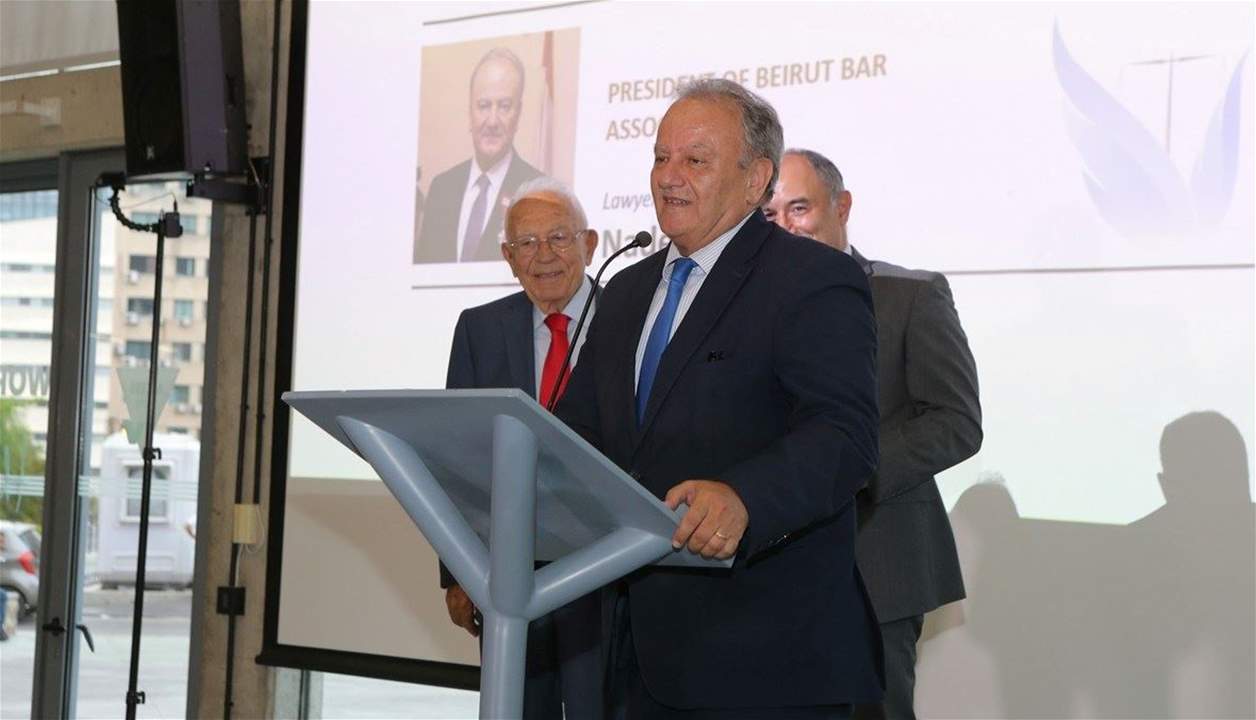 نقيب المحامين في بيروت ناضر كسبار: لن أرضخ لأيّ ضغوط في معركة تحصيل حقوق المودعين