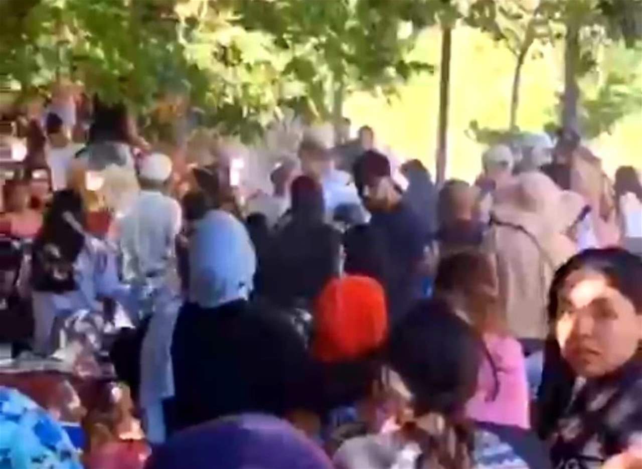 بالفيديو ـ سقوط 5 جرحى بإشكال تخلله تضارب بالعصي والسكاكين في عيون السمك