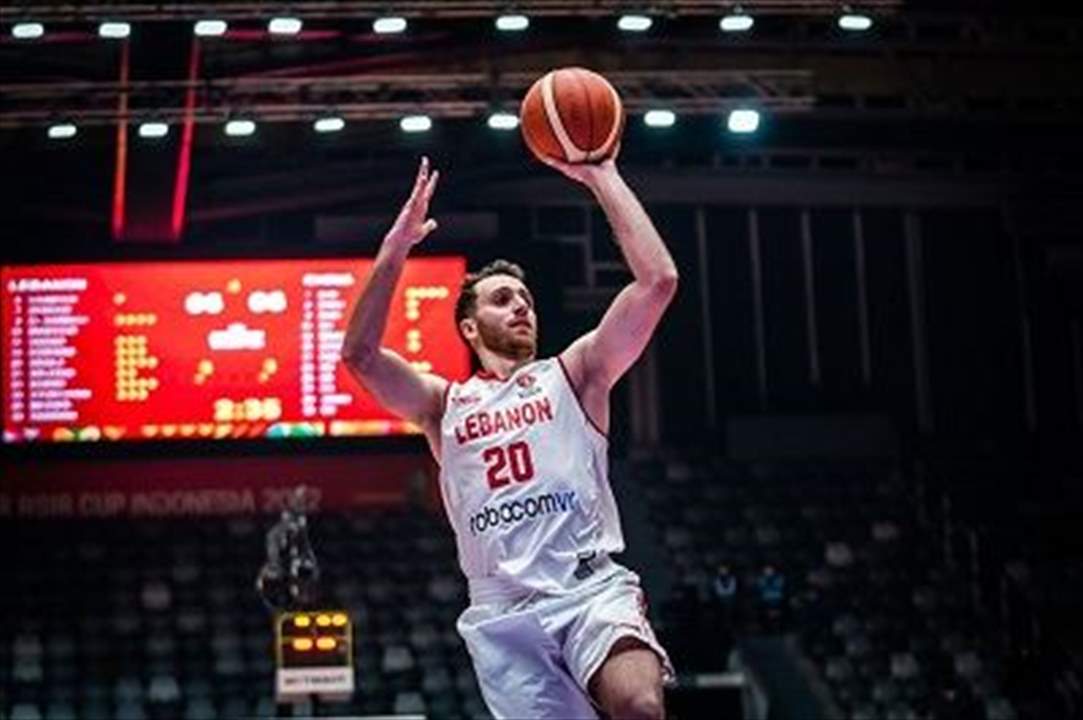 منتخب لبنان يهزم "التنين" ويلاقي الأردن في نصف نهائي سلّة آسيا