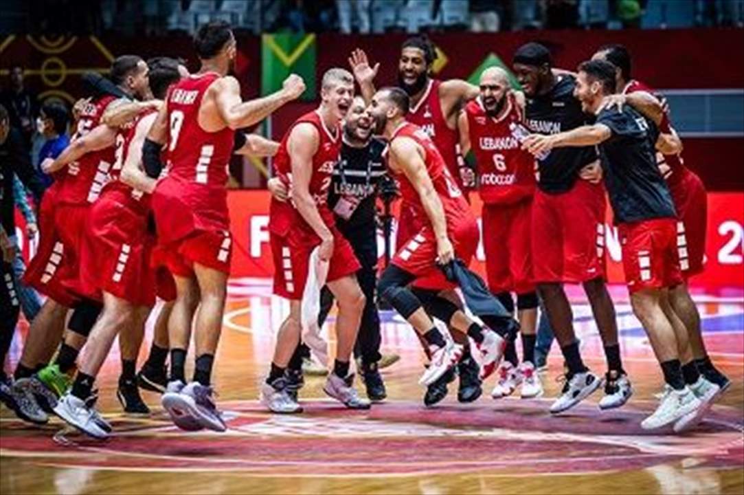 شاهدوا كيف تغلب منتخب لبنان على الأردن وتأهل لنهائي سلّة آسيا