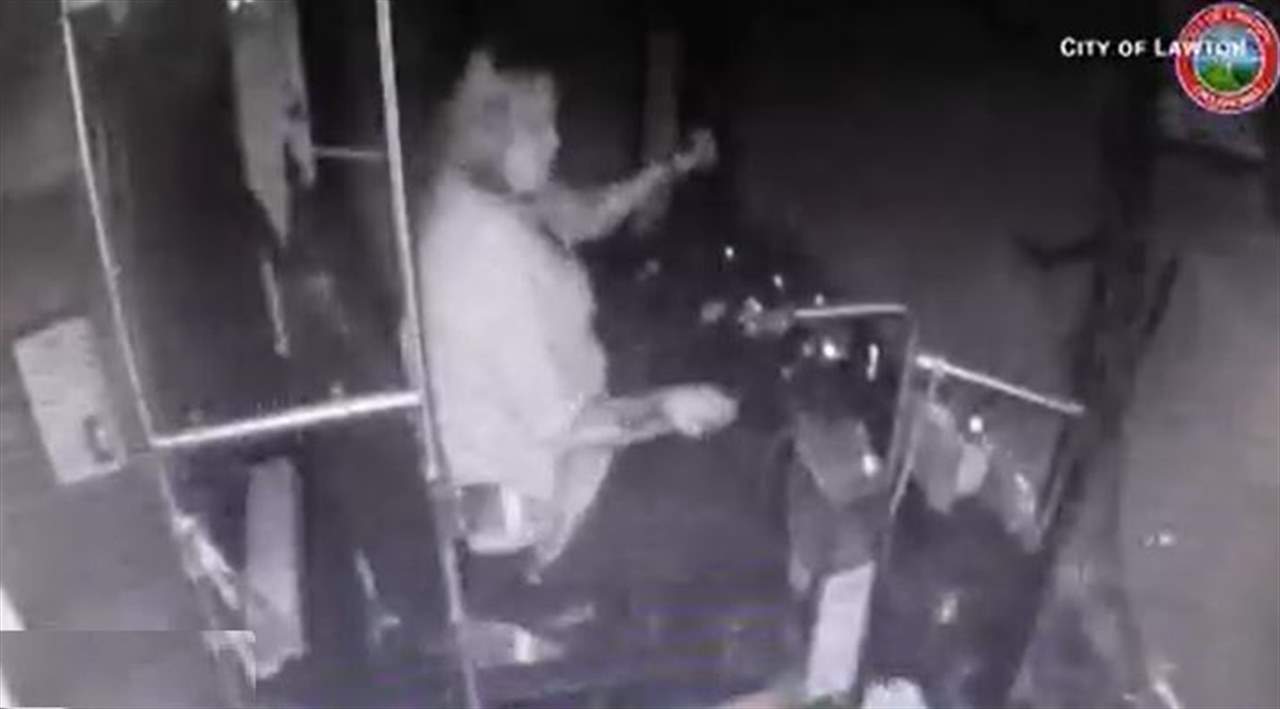 بالفيديو - شاهد رد فعل سائقة حافلة بعدما اخترق غزال النافذة الأمامية