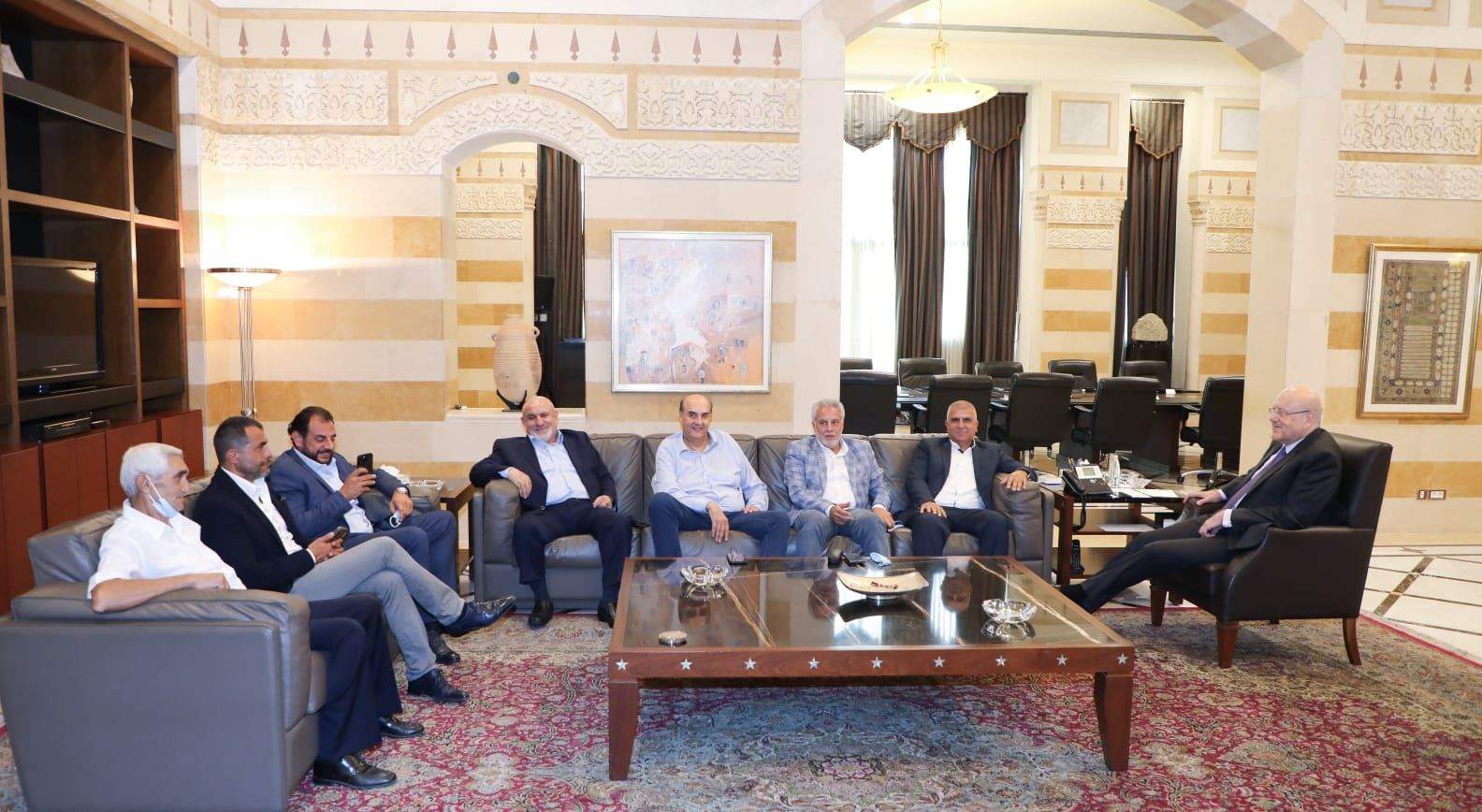 أبو شقرا بعد لقائه ميقاتي: نريد ان نسهل العمل لمصلحة المواطن وجميع المعنيين في هذا القطاع