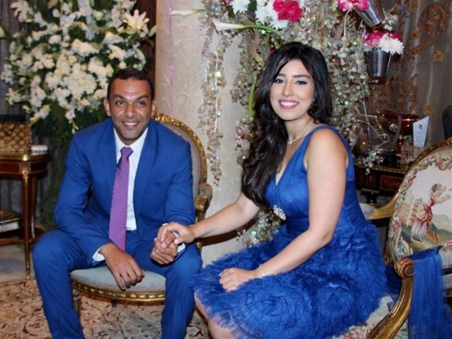 مصدر يؤكد طلاق ايتن عامر وزوجها محمد عزب