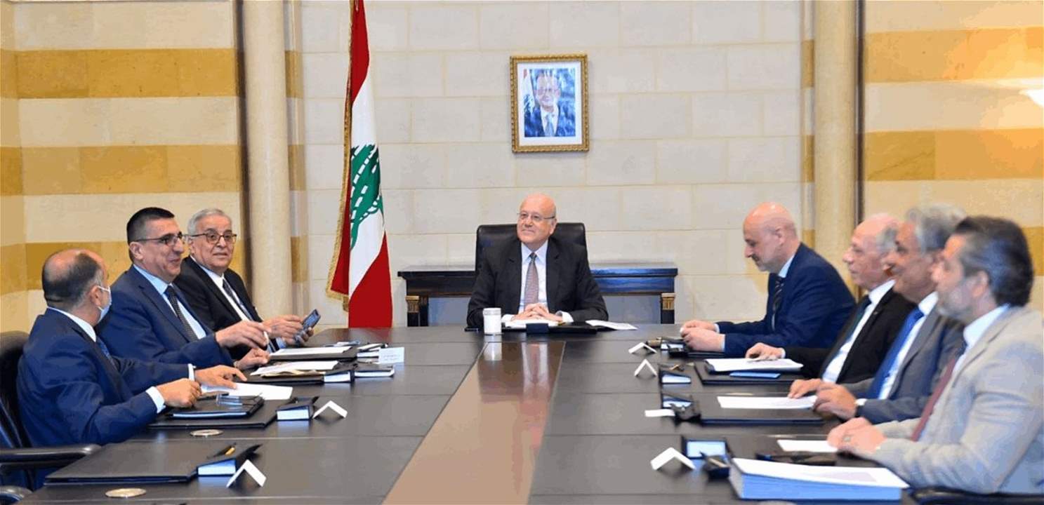 ميقاتي يرأس اجتماع اللجنة الوزارية لمتابعة إعادة النازحين السوريين .. حجار: هناك امل بإنهاء هذا الملف