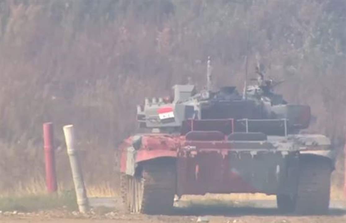 "بياتلون الدبابات".. سوريا تفوز بالسباقات الفردية!
