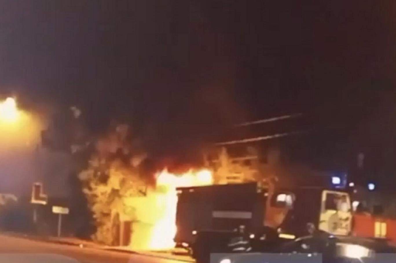 بالفيديو - تفجير سيارة يودي بحياة ابنة مفكر روسي معروف   في ضواحي موسكو