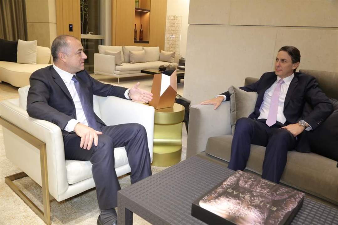 اتصال بين بو صعب وهوكشتاين يستعرض مسار مفاوضات ترسيم الحدود البحرية .. ماذا في التفاصيل؟