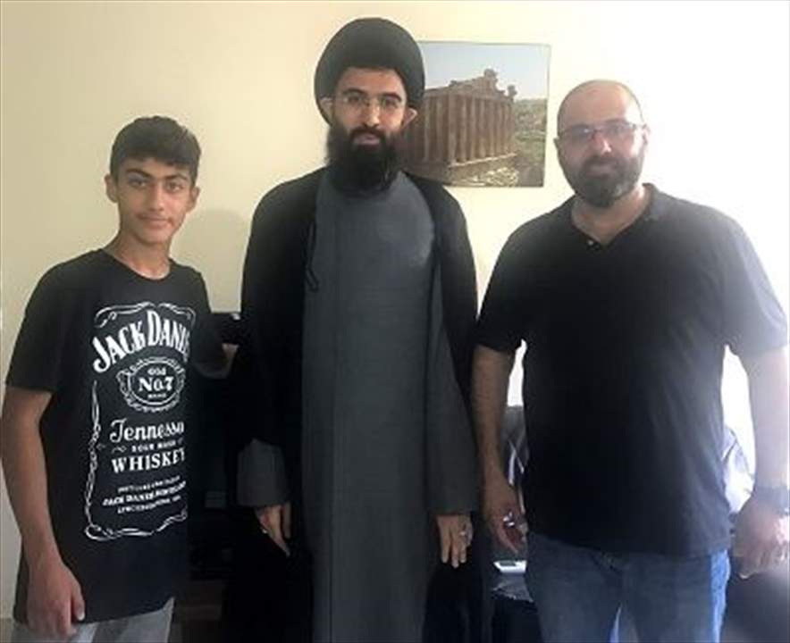 المستشار الثقافي الايراني التقى شربل أبو ضاهر