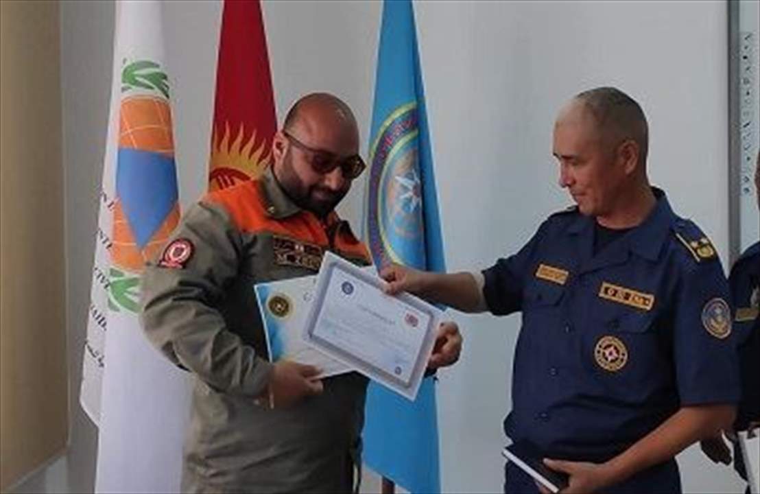 صور - غطّاس لبنانيّ يحلّ أولاً في دورة تدريبية عالمية 