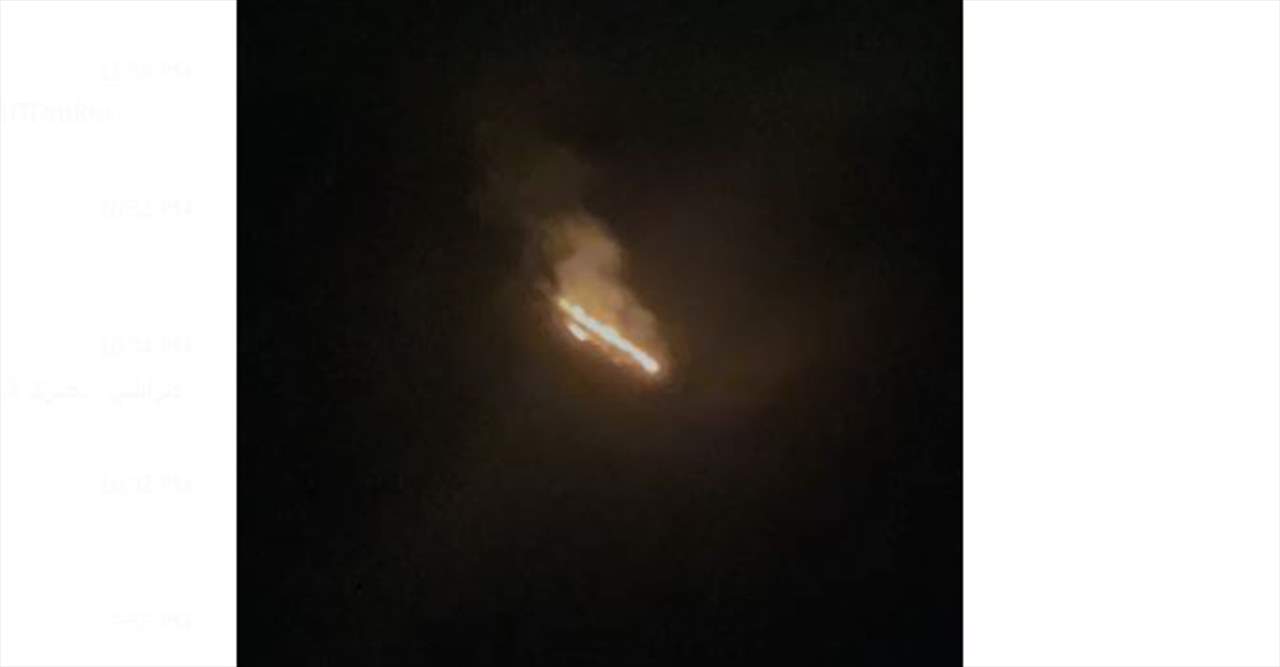 بالفيديو ـ حريق في محميّة أرز تنورين ومناشدة لتدخل طوافات الجيش