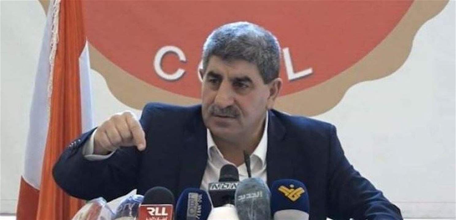  رئيس اتحادات النقل: اجتماع الطاقة عرض جدول الاسعار وموضوع المحطات المقفلة
