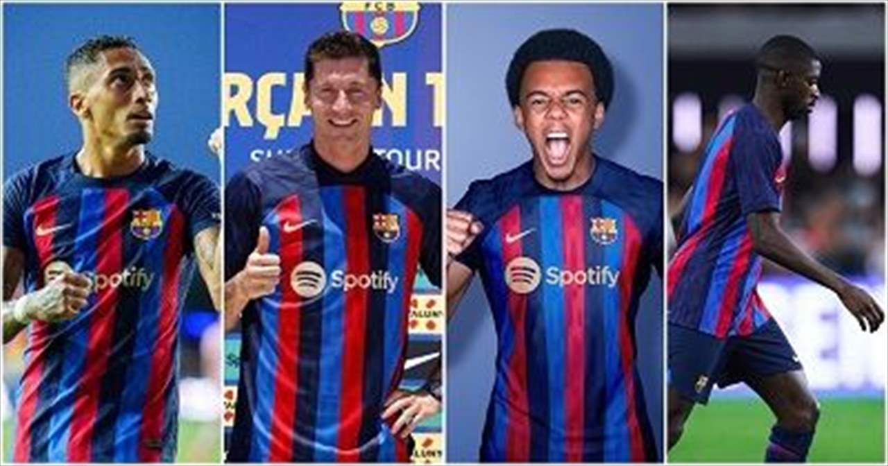 ثورة كاملة في برشلونة .. 23 عملية دخول وخروج