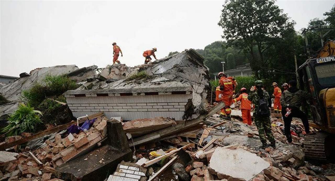 21 قتيلا على الأقل في زلزال بقوة 6.6 درجات في الصين