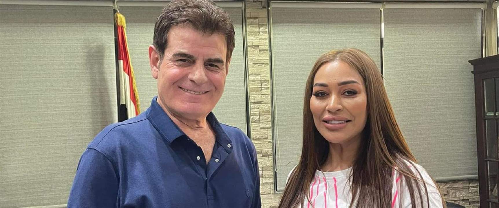 ريم السواس تغني لـ نقيب الفنانين السوريين: جلطني محسن غازي