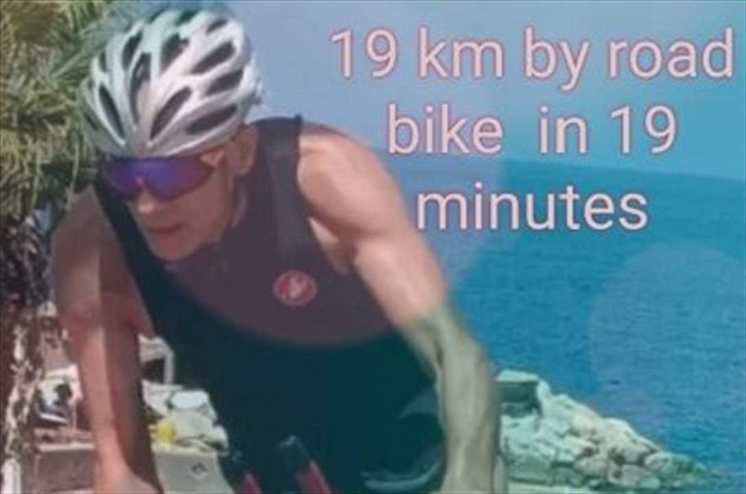 البطل اللبناني نجيب نصر يخوض تحديّاً جديداً في سنّ الـ56