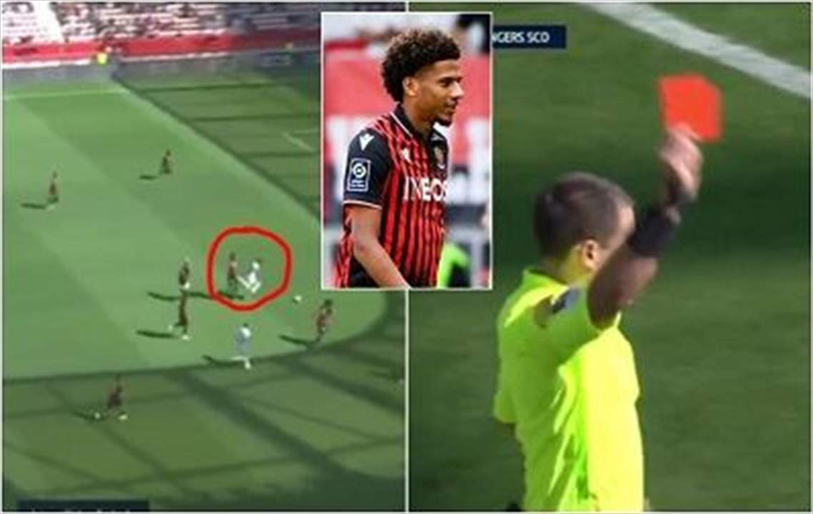 بالفيديو - أسرع بطاقة حمراء في تاريخ الدوري الفرنسي