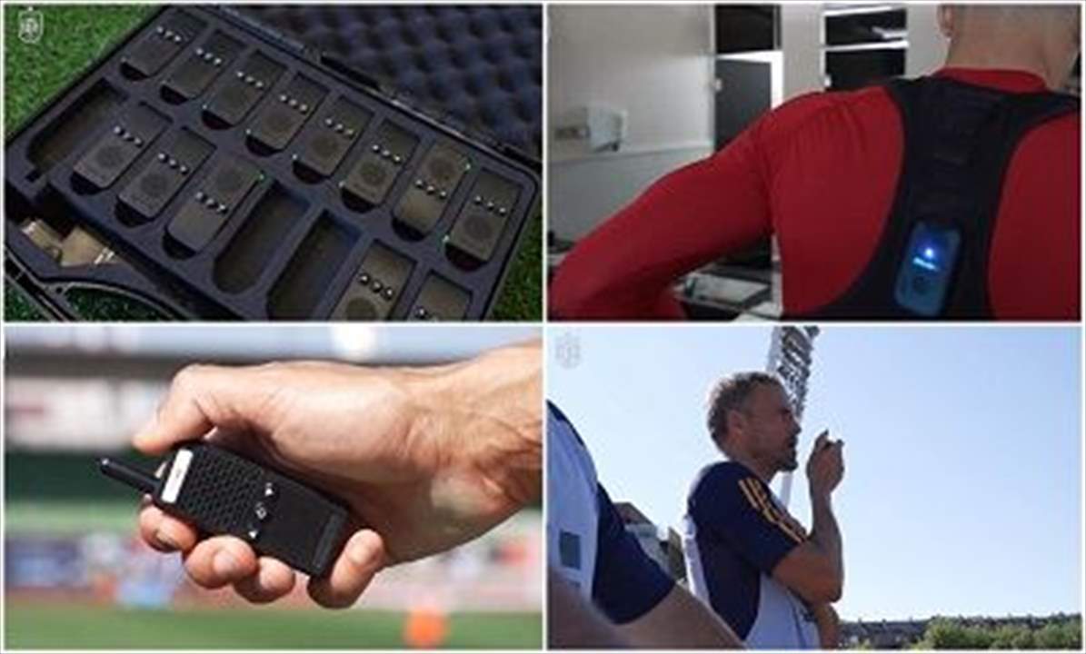 بالفيديو - هنريكه يستعمل أساليب خاصة في تدريب اسبانيا