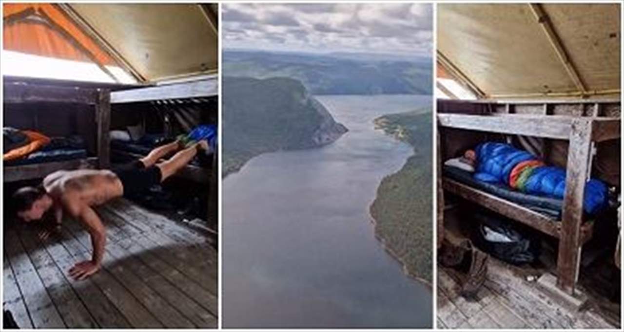 بالفيديو - زلاتان يتدرّب في منطقة معزولة في إحدى الغابات