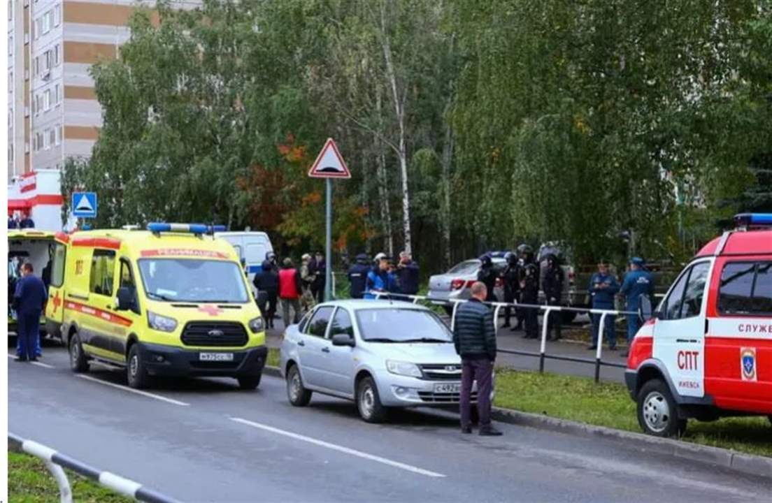 قتلى وجرحى في هجومين على مدرسة ومركز تجنيد وسط روسيا