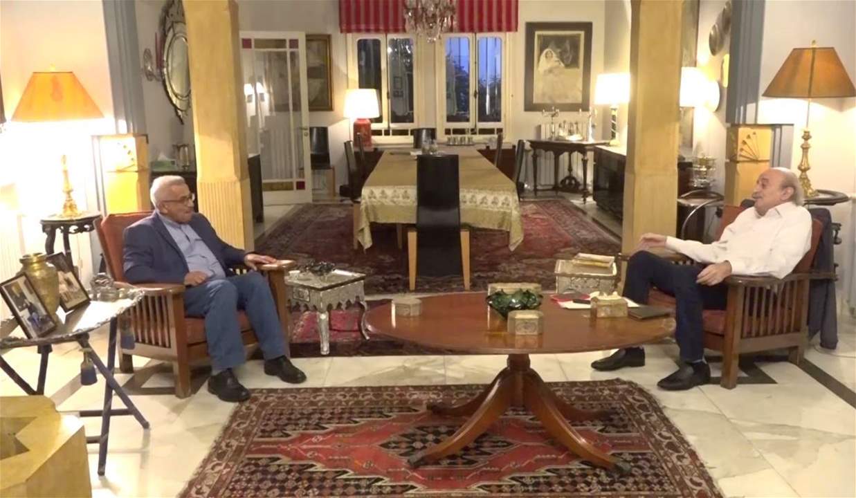جنبلاط عرض المستجدات مع النائب أسامة سعد.. واستقبل رئيس مؤسسة "فريدريش إيبرت" الألماني